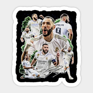 Benzema Vintage Sticker